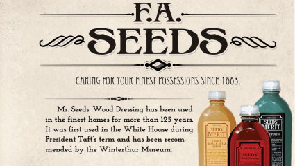 eshop at F.A. Seeds's web store for American Made products